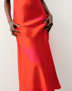 FROM FUTURE Robe Longue Bretelle Gisele UtopicPink Best Sale