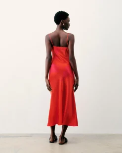FROM FUTURE Robe Longue Bretelle Gisele UtopicPink Best Sale