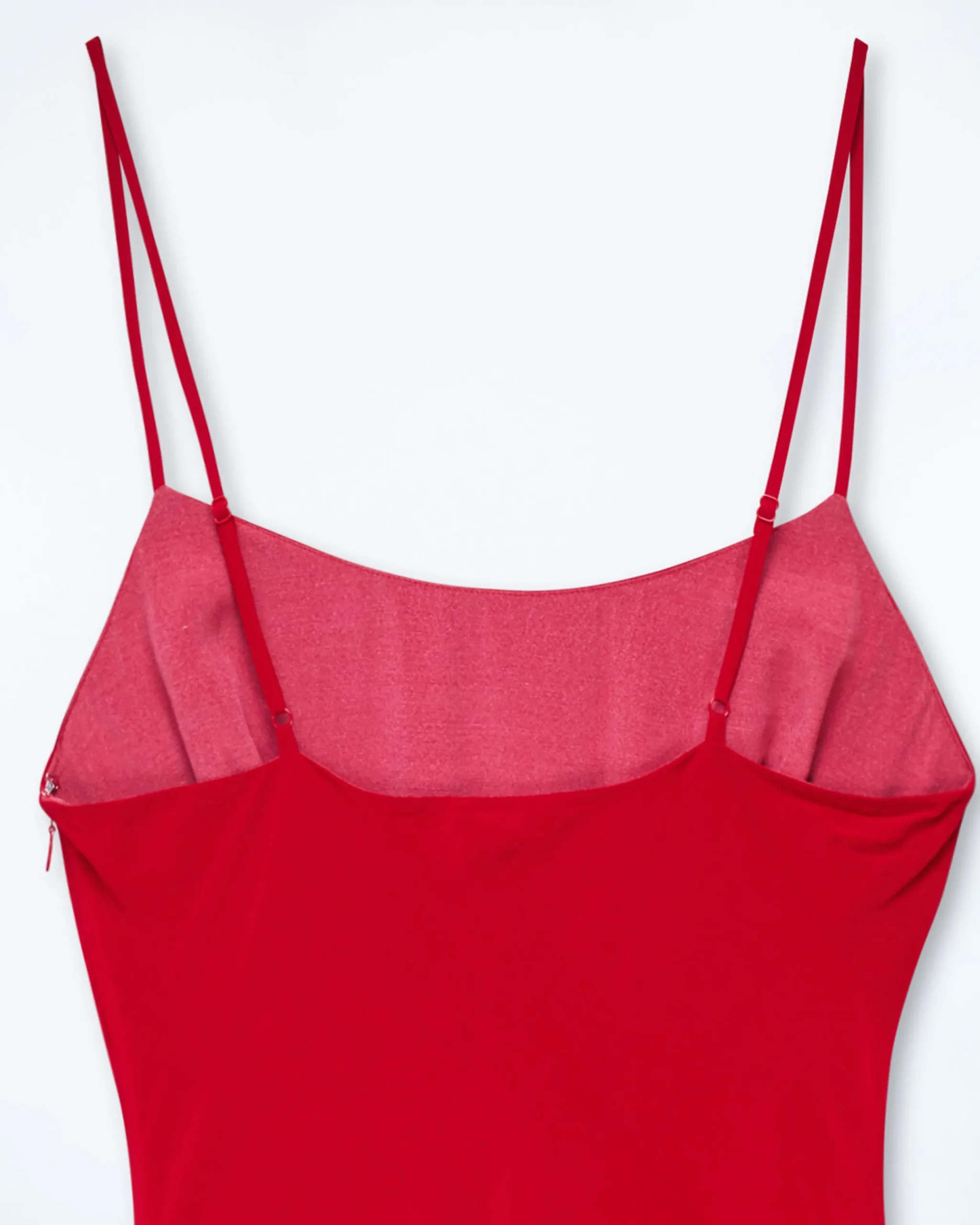 FROM FUTURE Robe Longue Bretelle Ilona Red Store