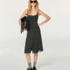FROM FUTURE Robe Longue Bretelle Leatitia PoisNoir Cheap