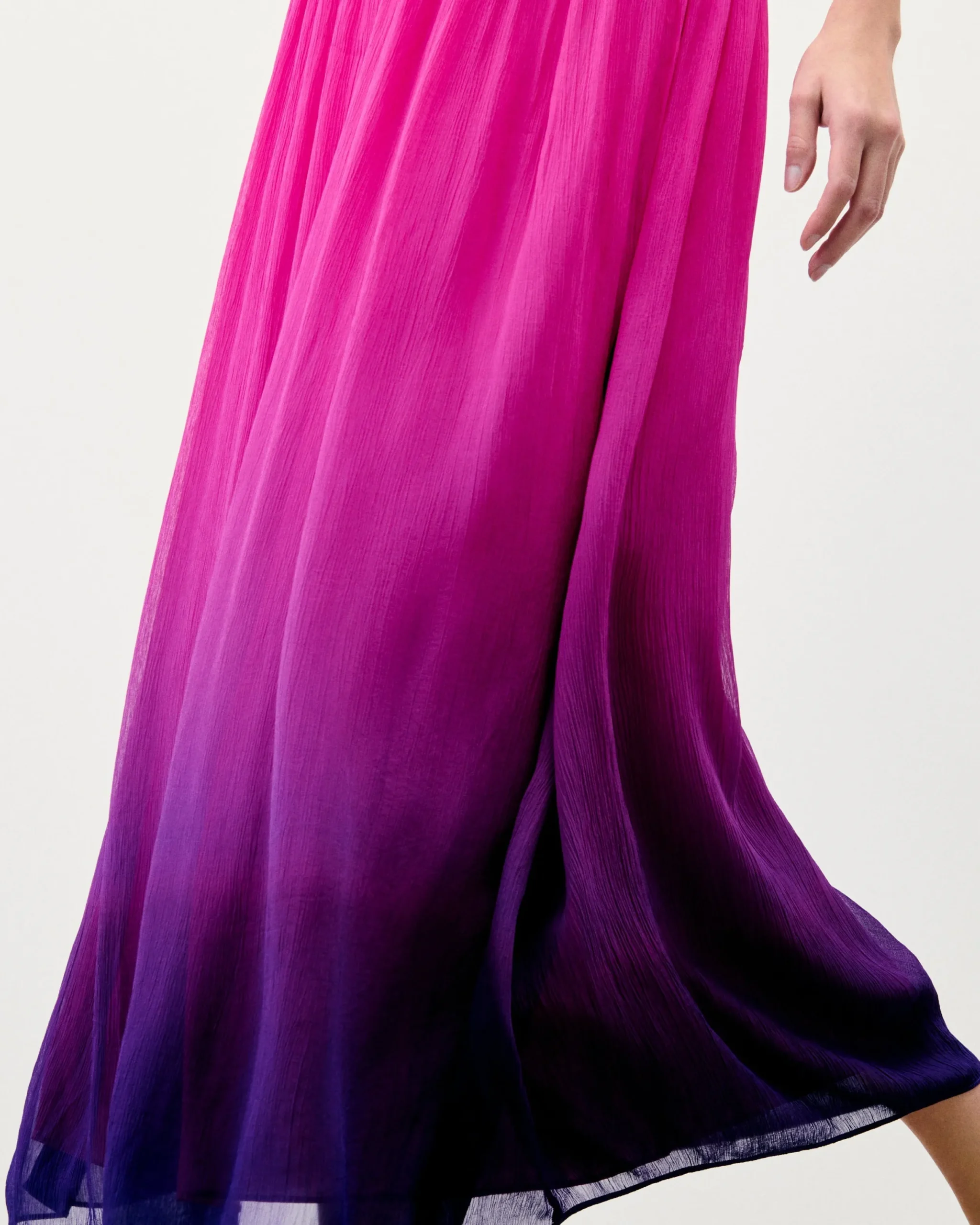 FROM FUTURE Robe Longue Bretelle Sofia BlurrySunset Flash Sale