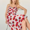 FROM FUTURE Robe Longue Bretelle Vénus CoquillagesEtCrustacés Clearance