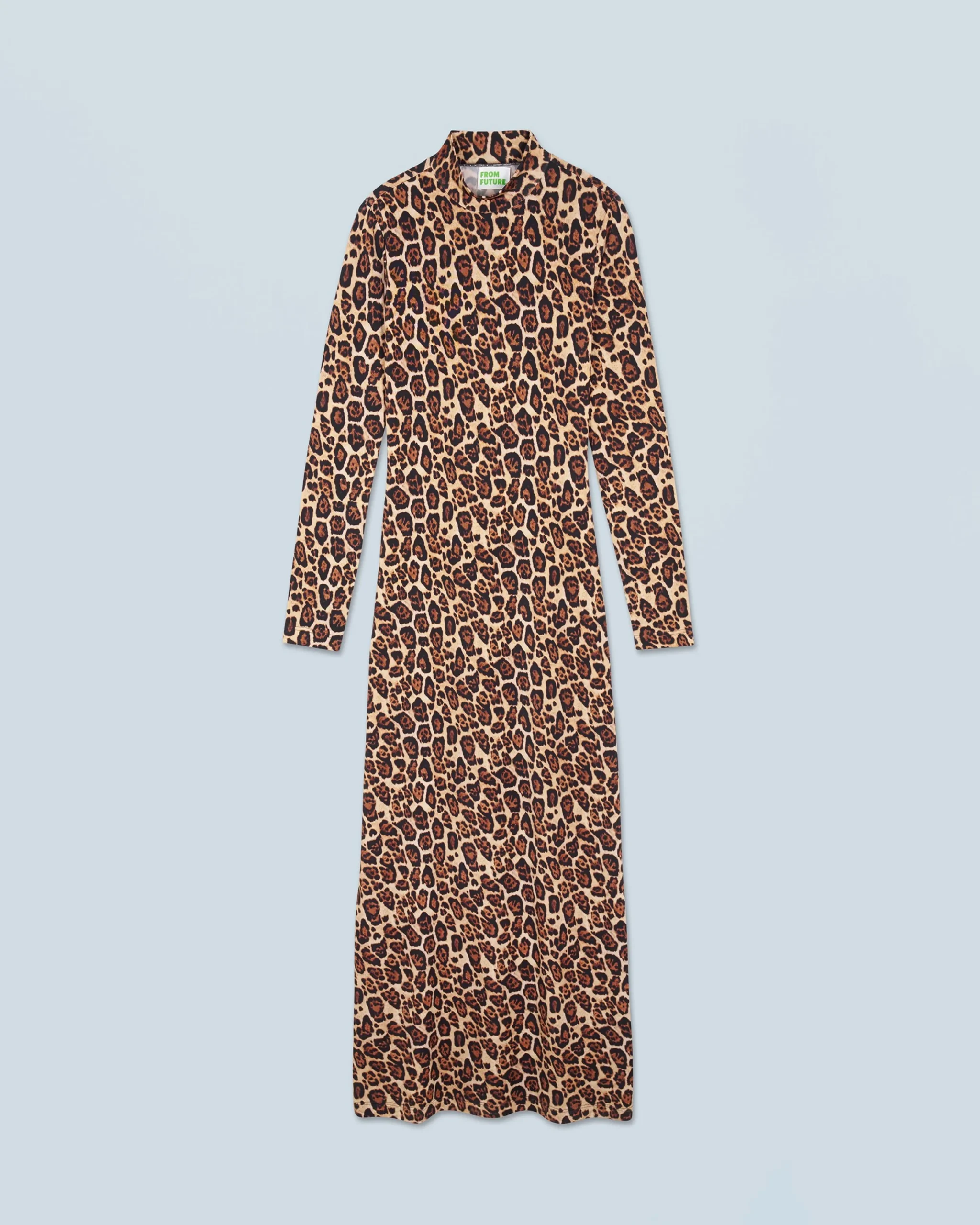 FROM FUTURE Robe Longue Manche Longue Jersey HotLeopard Outlet
