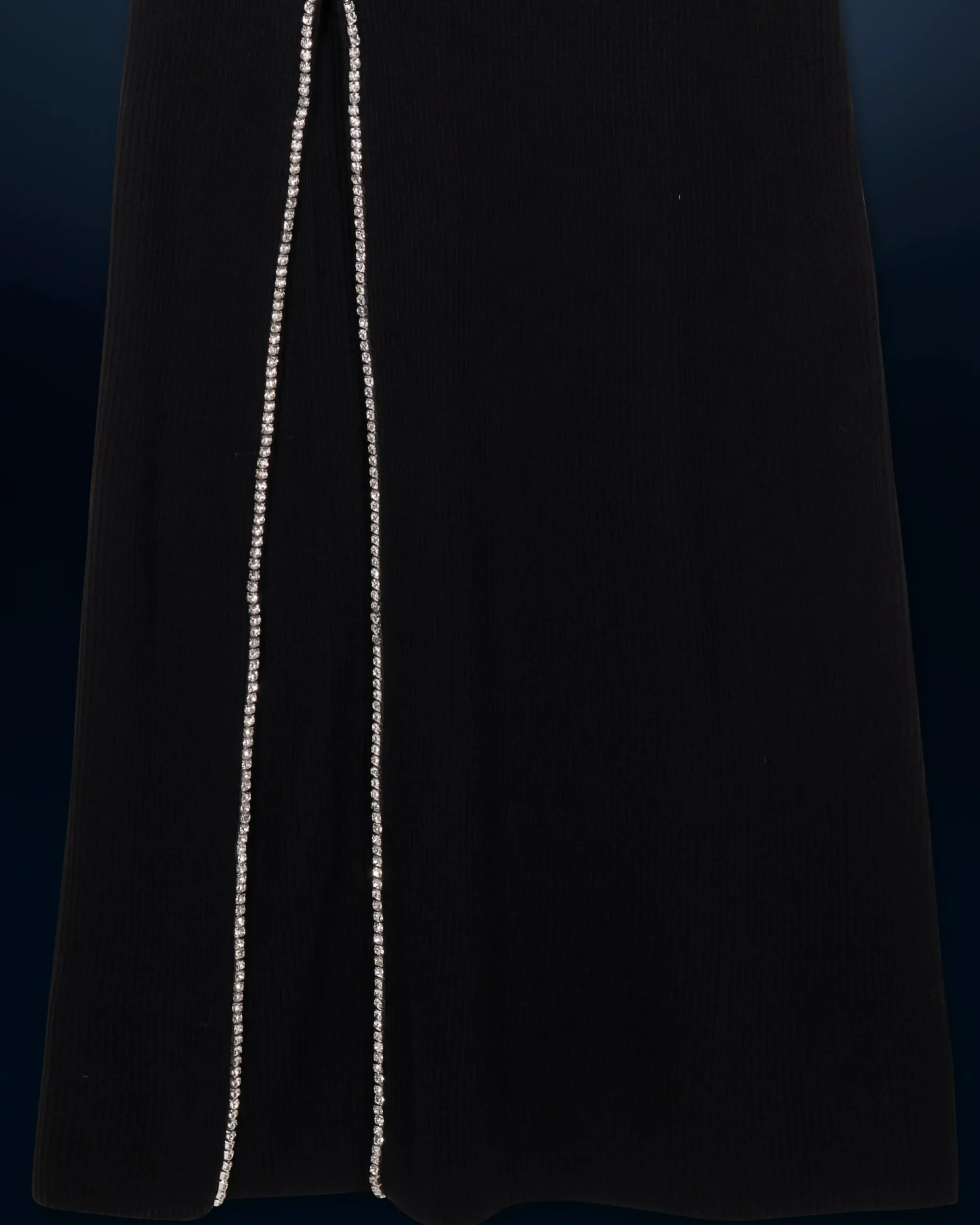 FROM FUTURE Robe Longue Manches Longues Noir Best Sale