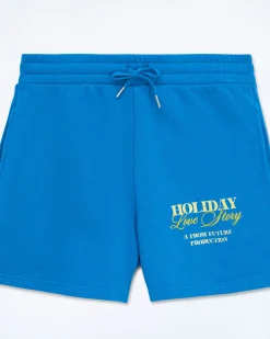 FROM FUTURE Short Bermuda SurfBlue Sale