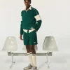 FROM FUTURE Short Court Patch SoccerGreen Discount