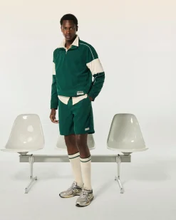 FROM FUTURE Short Court Patch SoccerGreen Discount