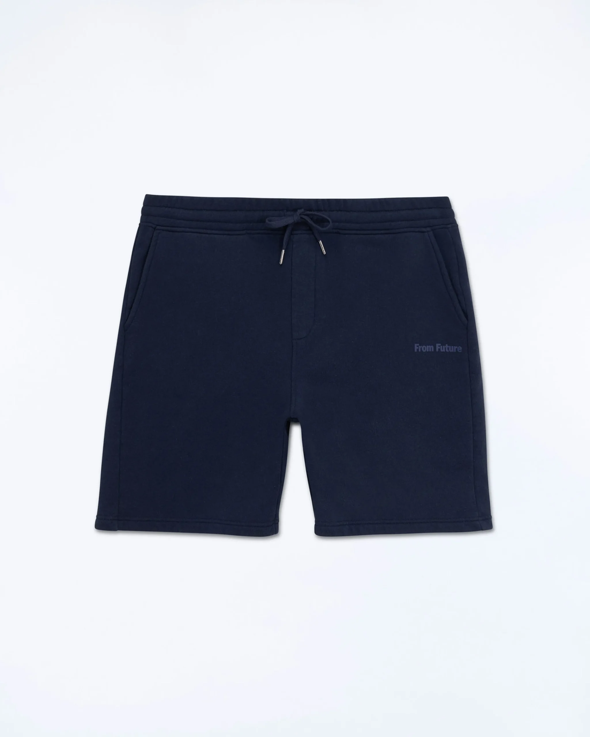 FROM FUTURE Short Droit WashedNavy Fashion