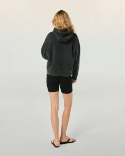 FROM FUTURE Sweatshirt Hoodie WashedBlack Shop