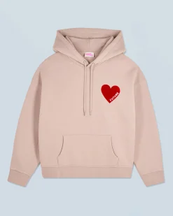FROM FUTURE Sweatshirt Hoodie Coeur IcedSand Cheap