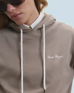 FROM FUTURE Sweatshirt Hoodie Future Taupe Best