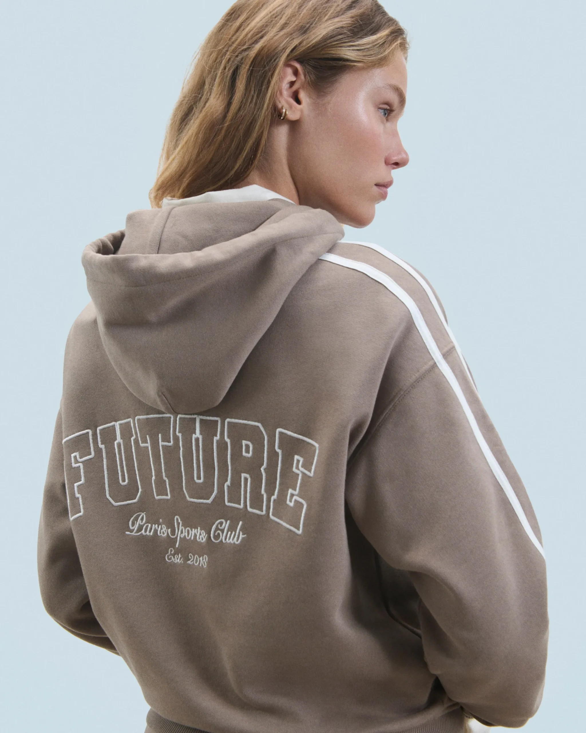 FROM FUTURE Sweatshirt Hoodie Future Taupe Best