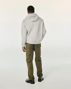 FROM FUTURE Sweatshirt Hoodie Future Ton Sur Ton GrisChinéClair Sale