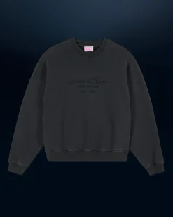 FROM FUTURE Sweatshirt Hoodie Ski Club WashedBlack Cheap