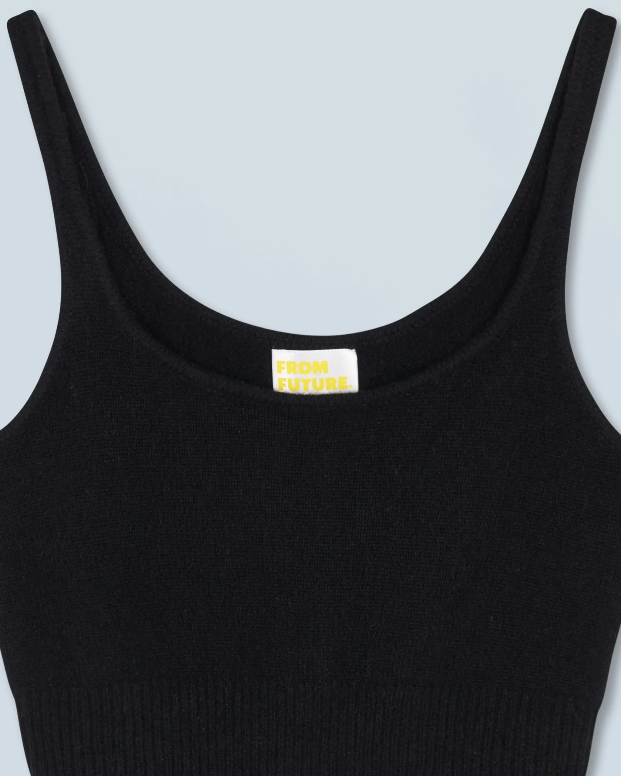FROM FUTURE Top Bretelle Noir Shop