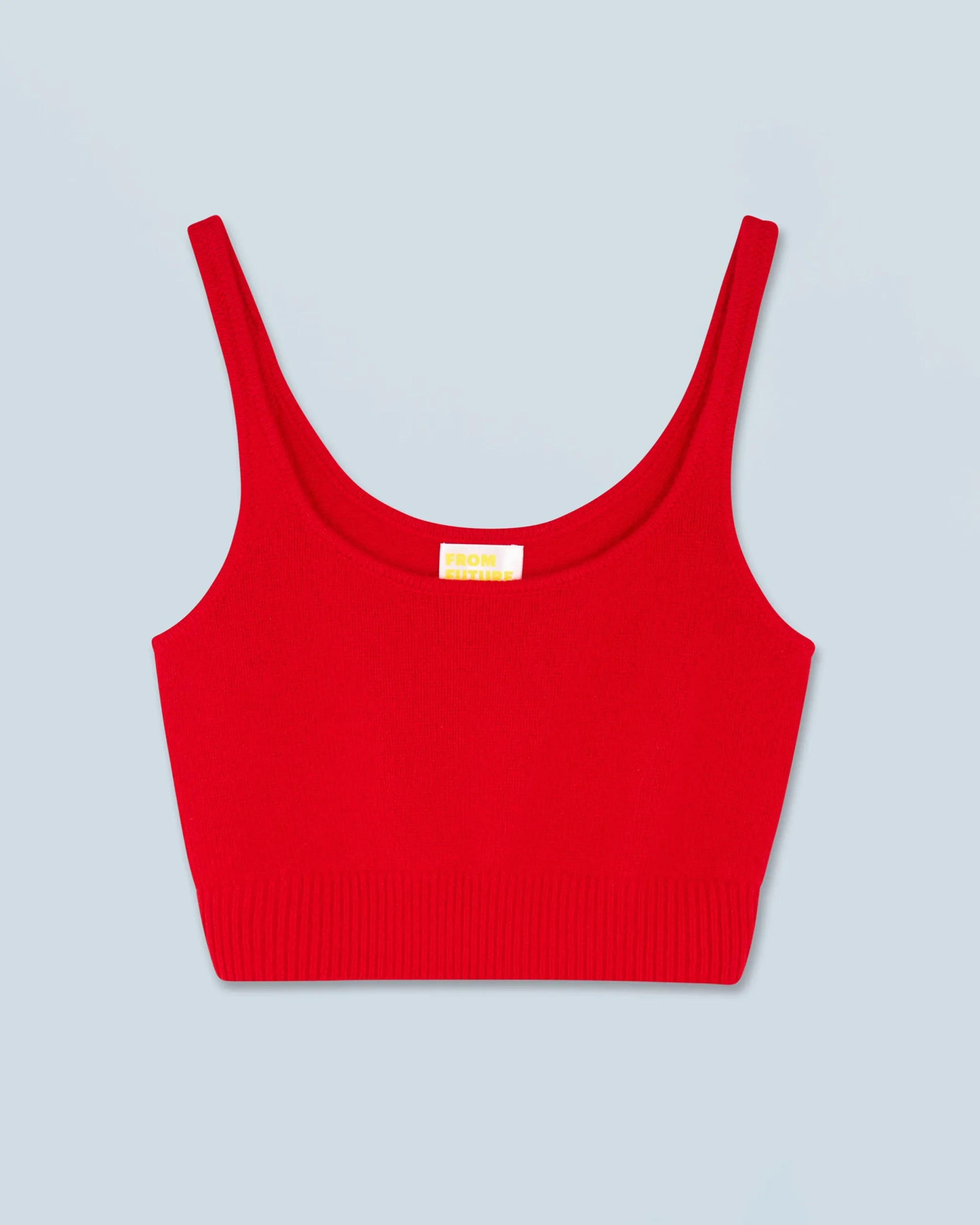 FROM FUTURE Top Bretelle HotRed Fashion
