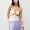 FROM FUTURE Top Bretelle Dallia Champagne Fashion