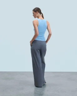 FROM FUTURE Top Débardeur BabyBlue Discount