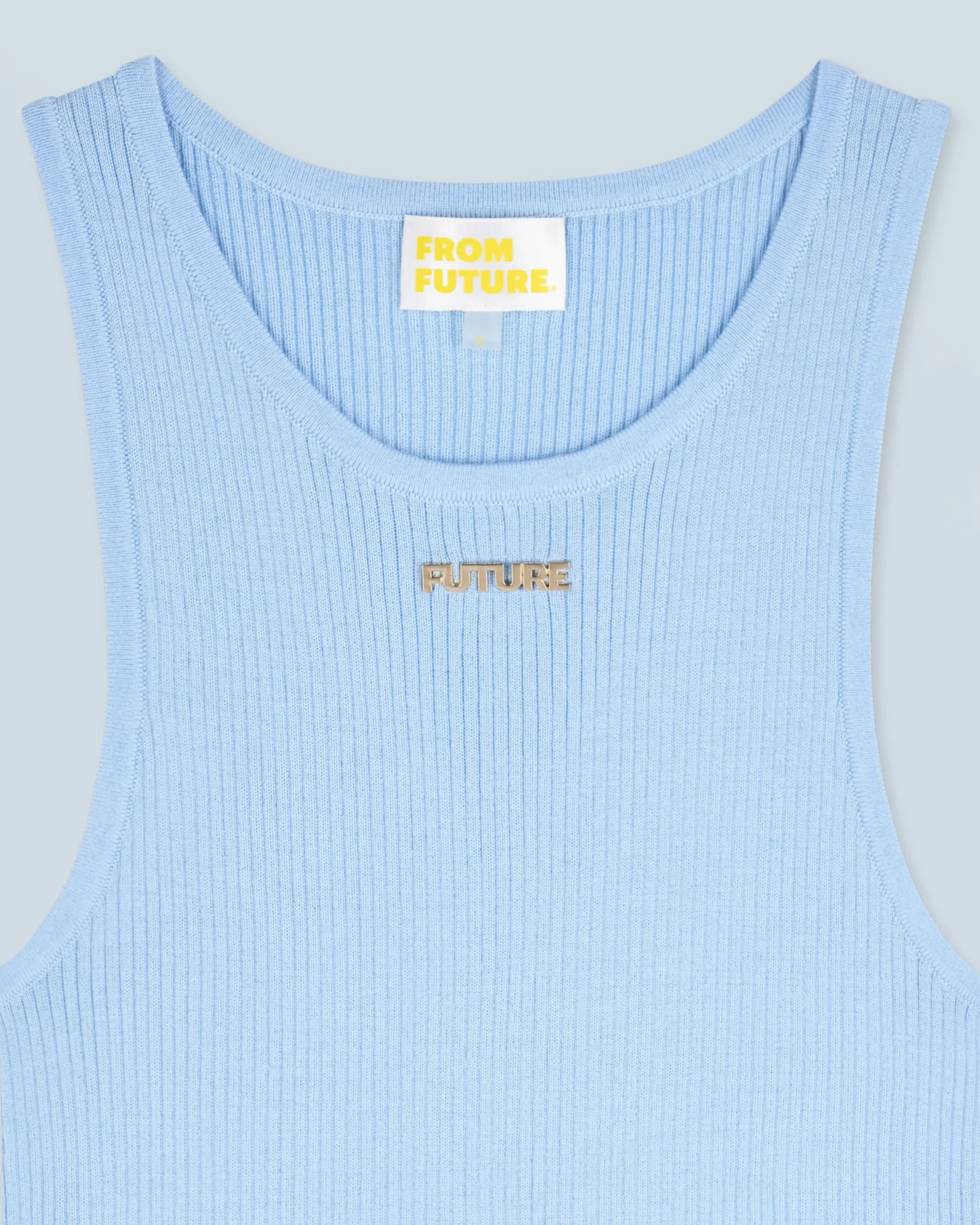 FROM FUTURE Top Débardeur BabyBlue Discount