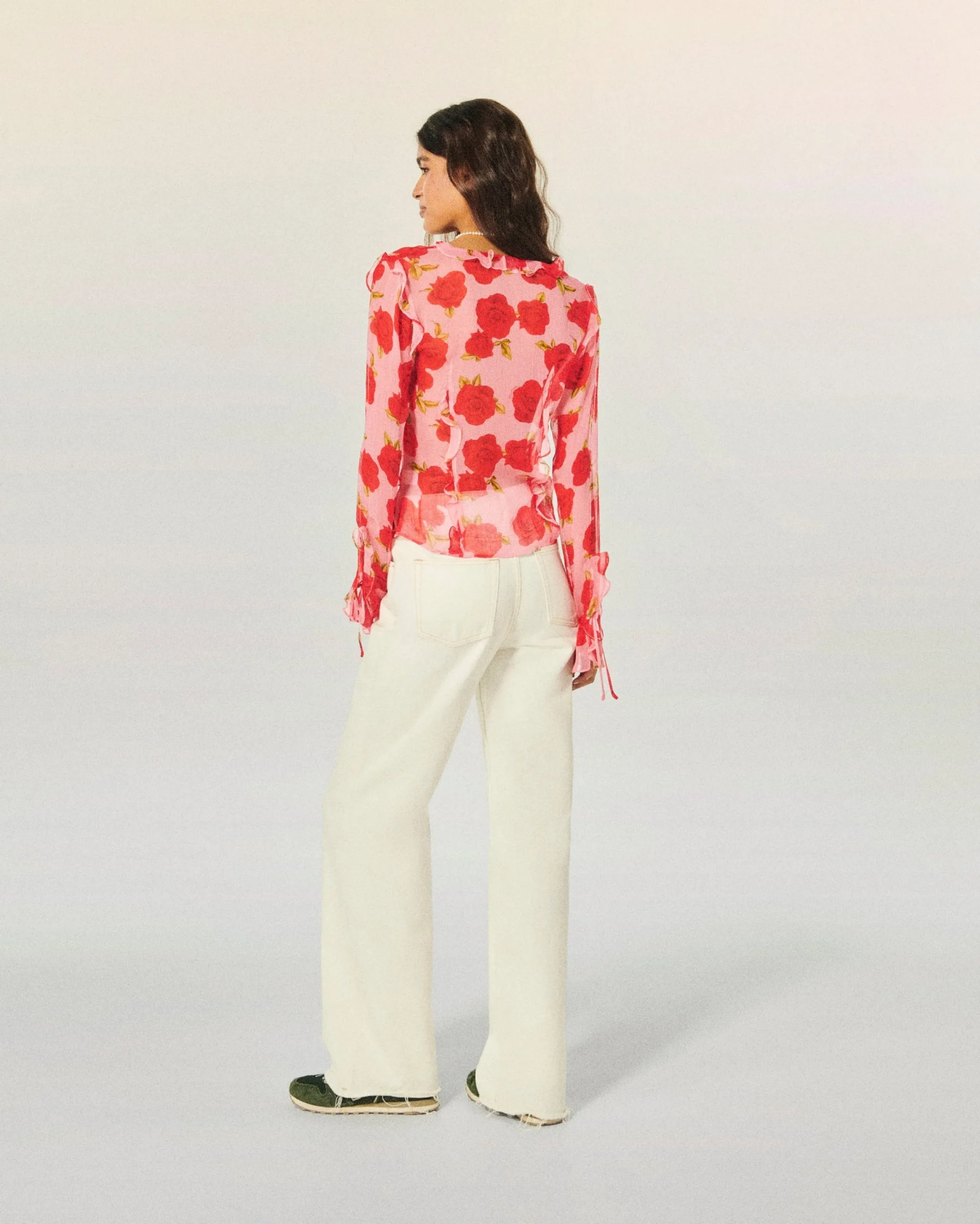 FROM FUTURE Top Manches Longues Bettina HotRoses Sale