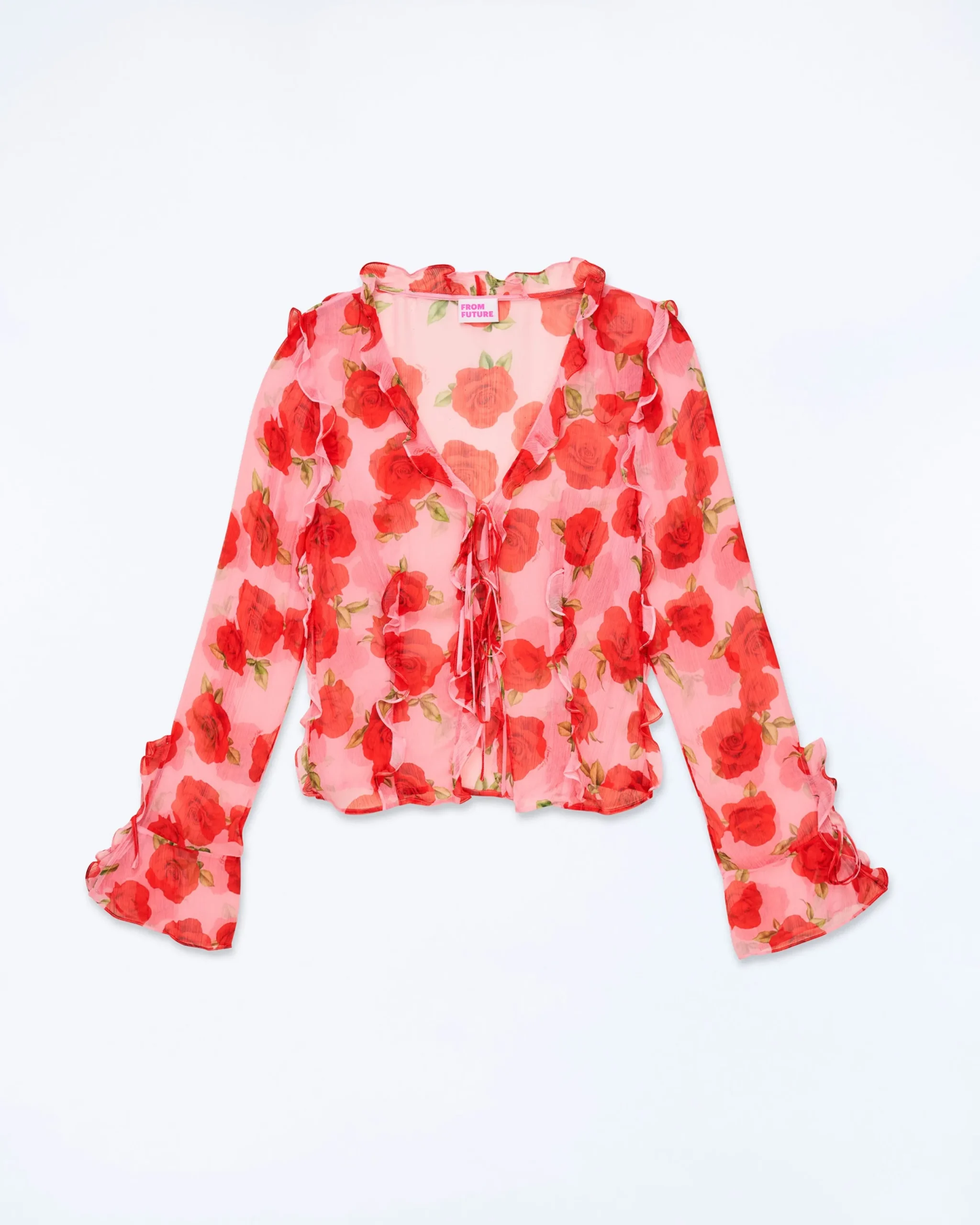 FROM FUTURE Top Manches Longues Bettina HotRoses Sale
