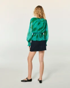 FROM FUTURE Top Manches Longues Golda MarvelousGreen Cheap