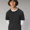 FROM FUTURE T-Shirt Col Rond Basique Anthracite Online