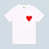 FROM FUTURE T-shirt Col Rond Coeur Blanc Store