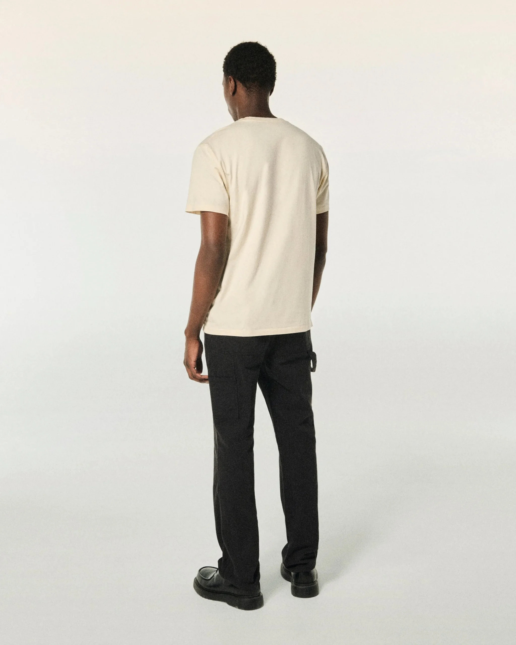 FROM FUTURE T-shirt Col Rond Sable Shop