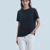 FROM FUTURE T-shirt Col Rond Manches Courtes Noir Clearance