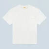 FROM FUTURE T-shirt Col Rond Manches Courtes Ecru Outlet