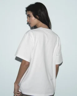FROM FUTURE T-shirt Col Rond Manches Courtes Love Club Blanc Outlet
