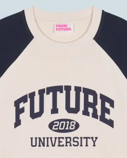 FROM FUTURE T-shirt Col Rond Manches Courtes Future Sable Store
