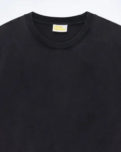 FROM FUTURE T-shirt Col Rond Manches Courtes WashedBlack Cheap