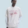 FROM FUTURE T-shirt Col Rond Marché Aux Fleurs Sable Fashion