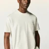 FROM FUTURE T-shirt Col Rond Poche Sable Sale