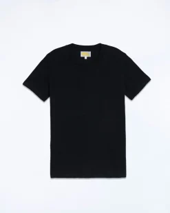 FROM FUTURE T-shirt Col Rond Supima Noir New