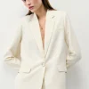 FROM FUTURE Veste Blazer Ecru Discount