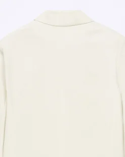 FROM FUTURE Veste Blazer Ecru Discount