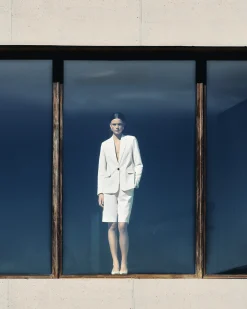 FROM FUTURE Veste Blazer Ecru Discount