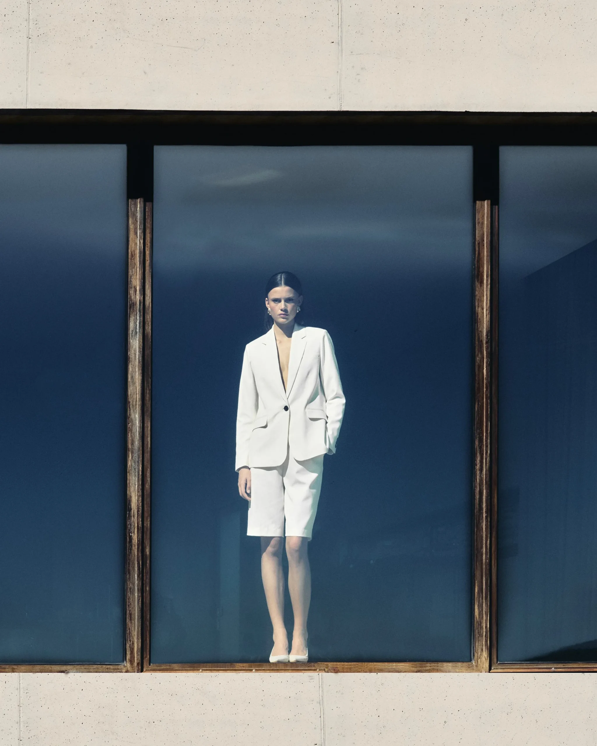 FROM FUTURE Veste Blazer Ecru Discount