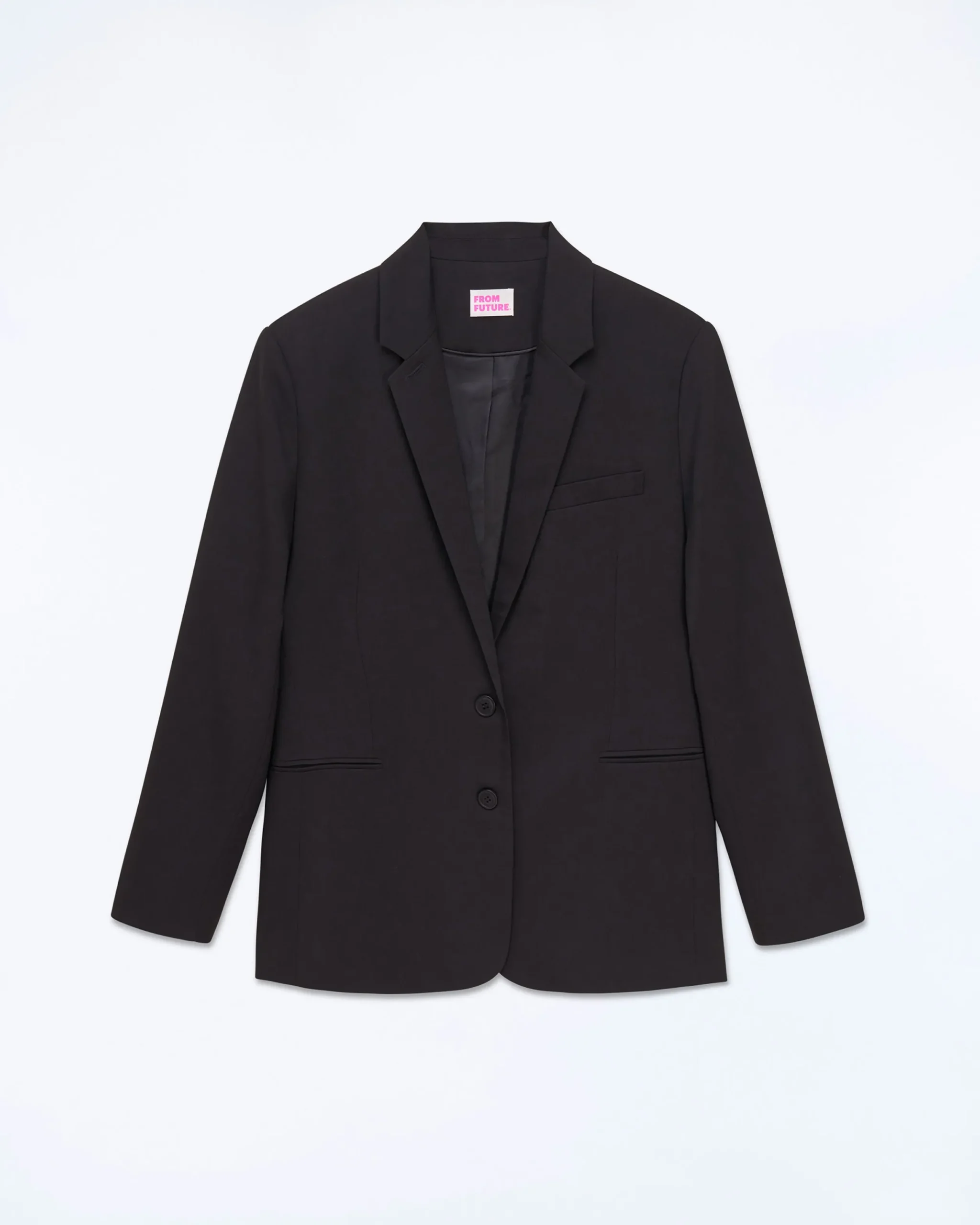 FROM FUTURE Veste Blazer Noir Fashion