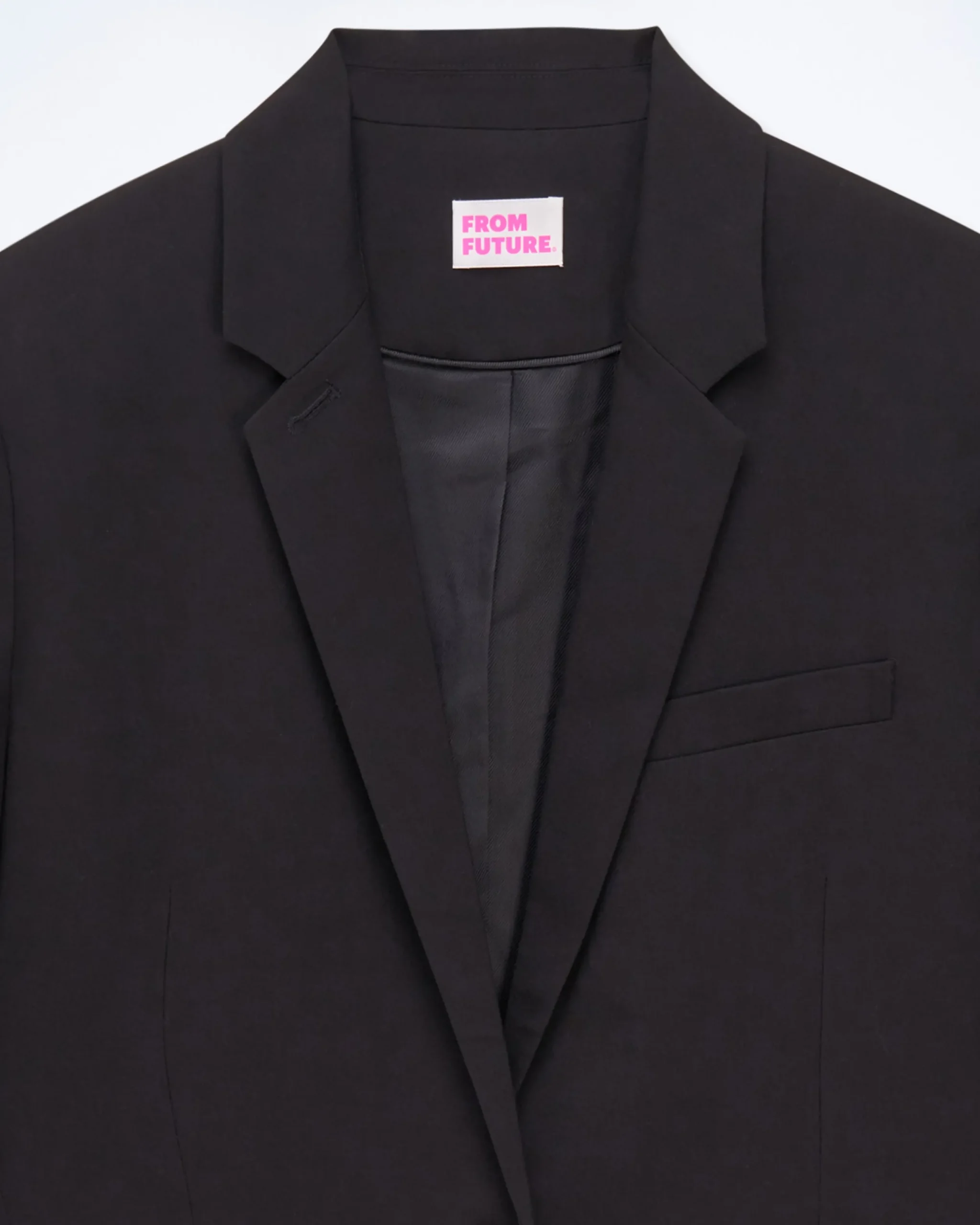 FROM FUTURE Veste Blazer Noir Fashion