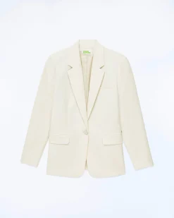 FROM FUTURE Veste Blazer Ecru Discount