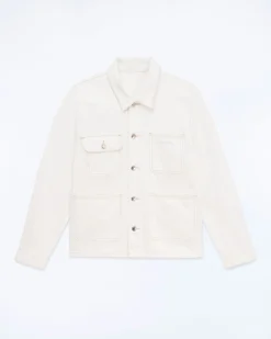 FROM FUTURE Veste Regular Ecru Fashion
